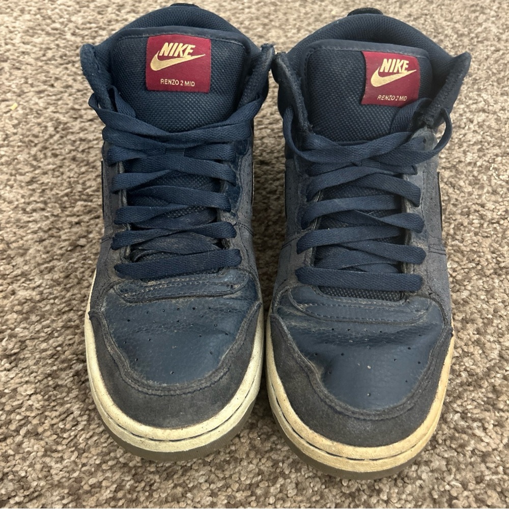 Nike Renzo 2 Mid Navy Sneakers